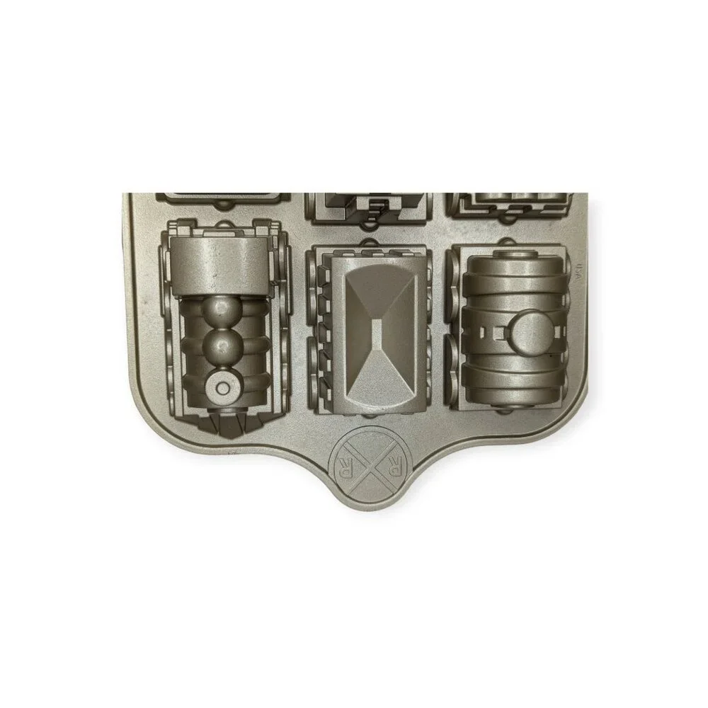 Nordic Ware 3D Railroad Train Cake or Cupcake Pan 5 Cups